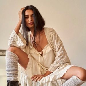 Free people feeling good mini slip dress